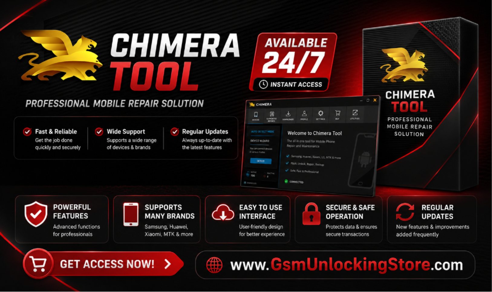 Chimera Tool Basic - 1 Year Activation (100 Devices)