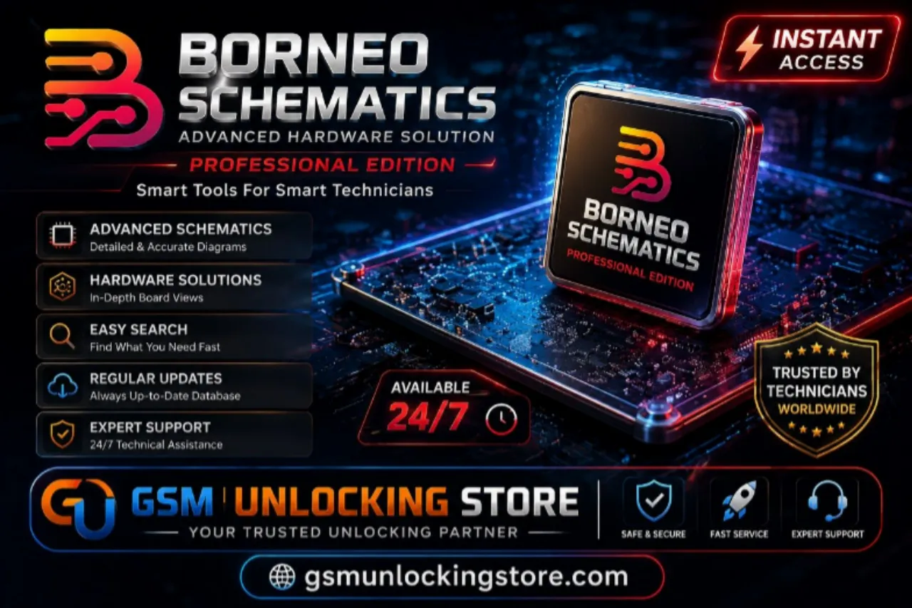 Borneo Schematic 6 Months 2PC New & Renew Activation