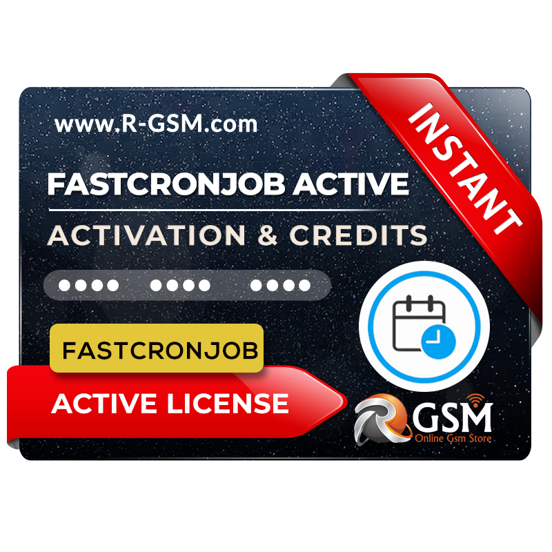 FastCronJob Active License [30/90/365 Days]