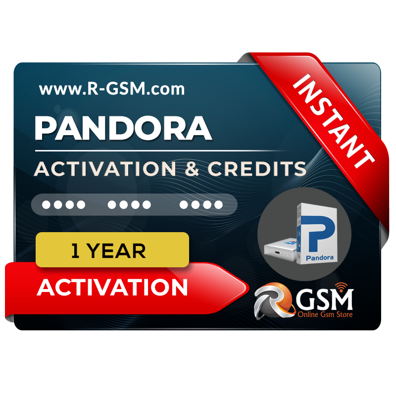 Pandora Online Digital License 1 Year Activation