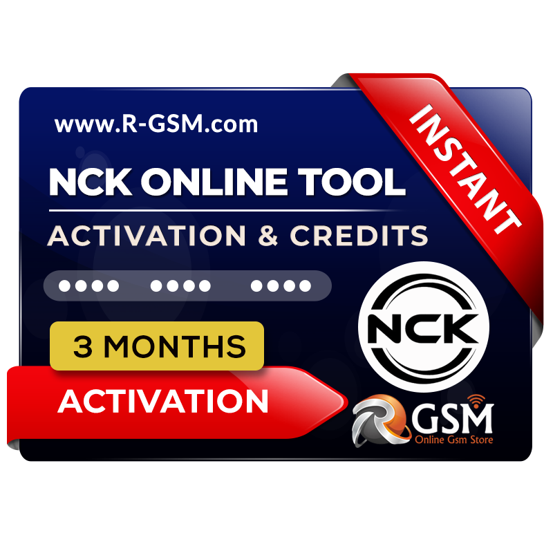 NCK Online Tool 3 Month Activation