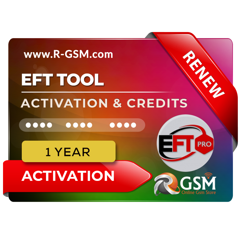 EFT Tool Renew (No Need Dongle) 1 Year Plan