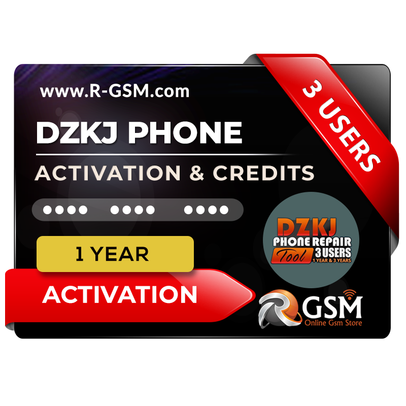 DZKJ Phone Repair Tools 3 Users - 1 Year - Activation Code