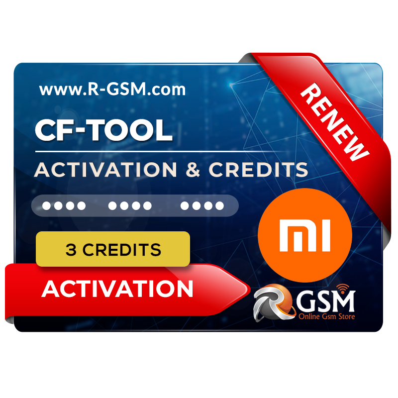 CF-Tools 3 Credit (For Auth Xiaomi)