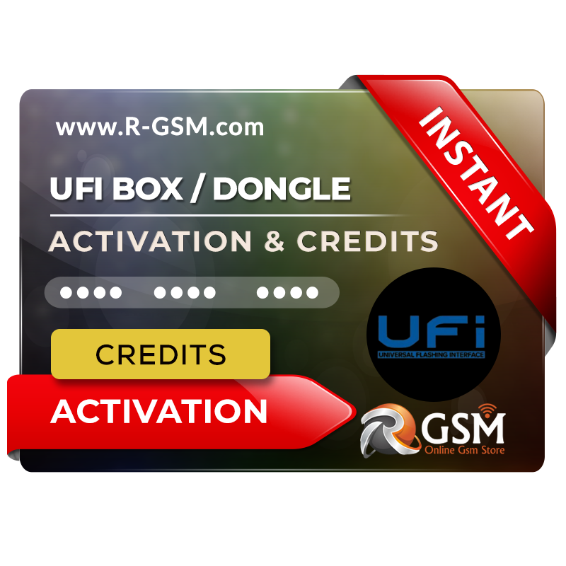 UFI Box / Dongle Credit Package - Instant