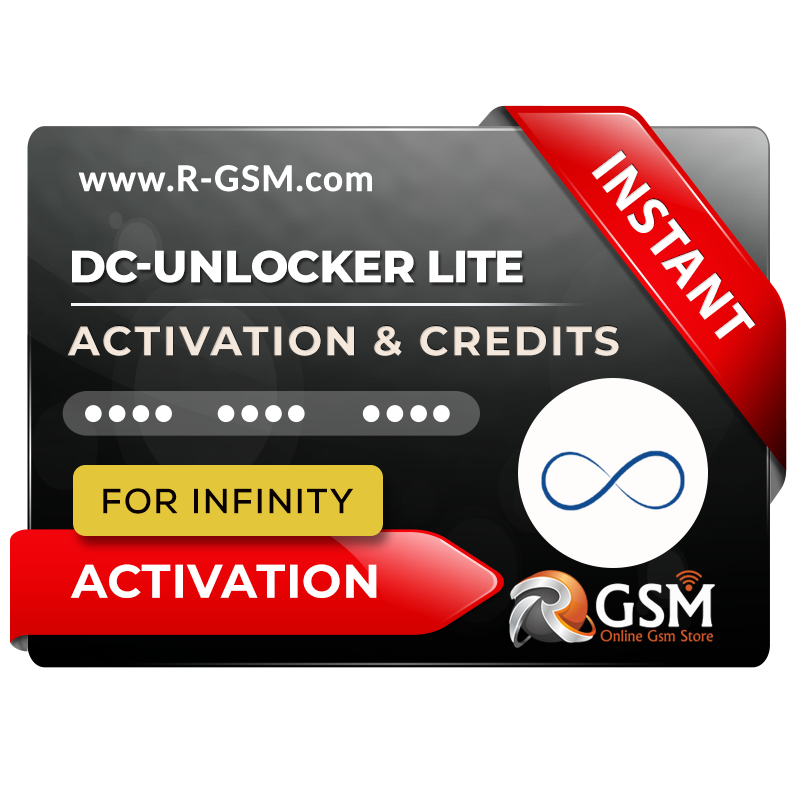 DC-Unlocker Lite activation for Infinity-Box/Dongle