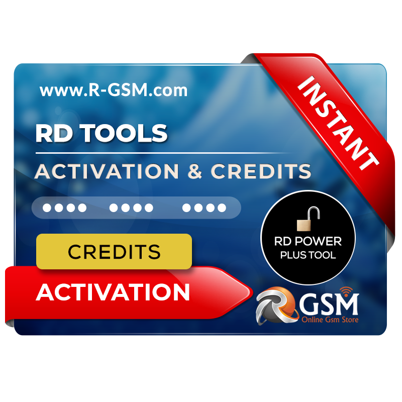 RD Tool Credits