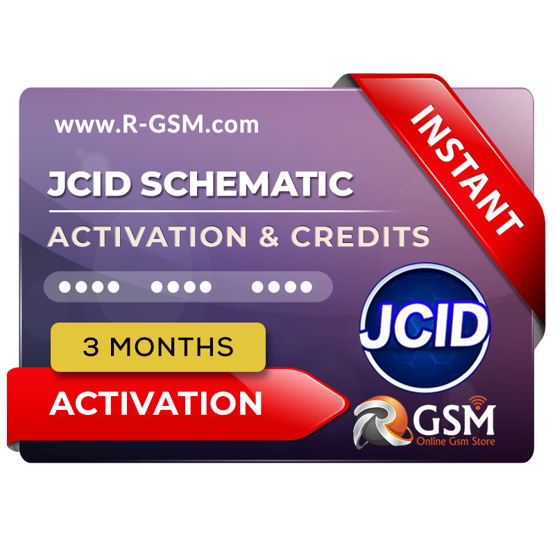 JCID Schematic Activation Code 3 Month