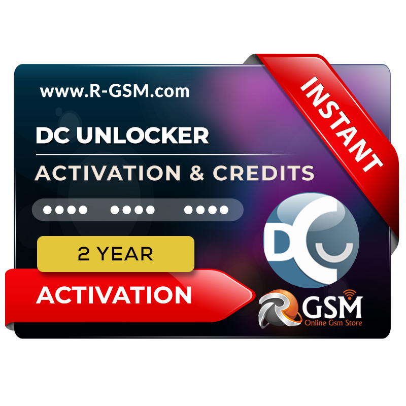 DC Unlocker Activation 2 Years Support