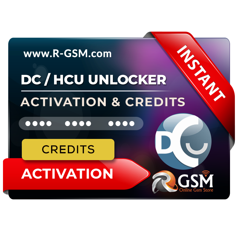 DC / HCU Unlocker Credits to dongle