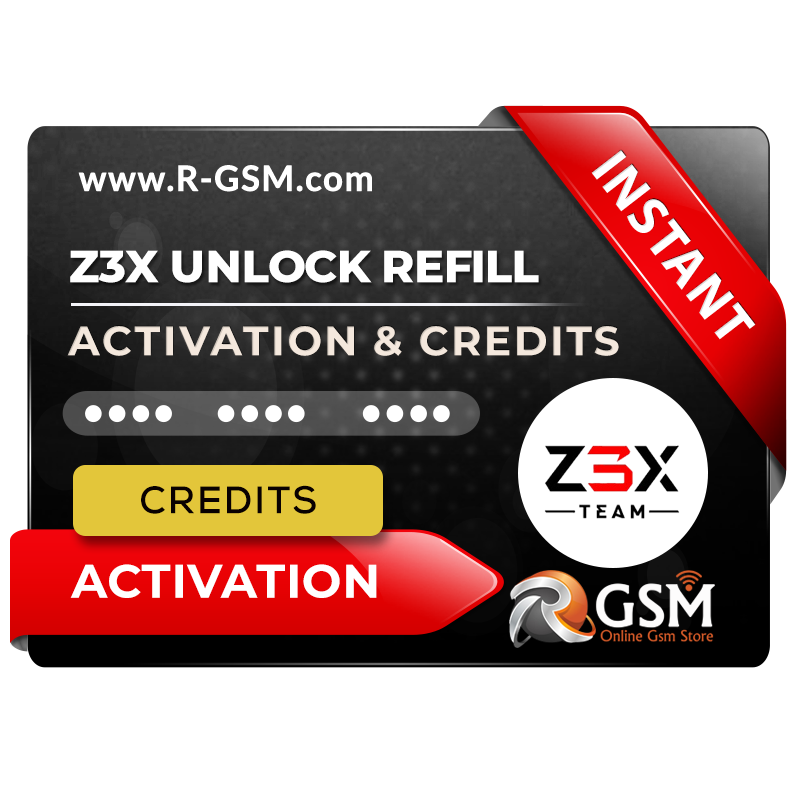 Z3X Unlock Refill Credits