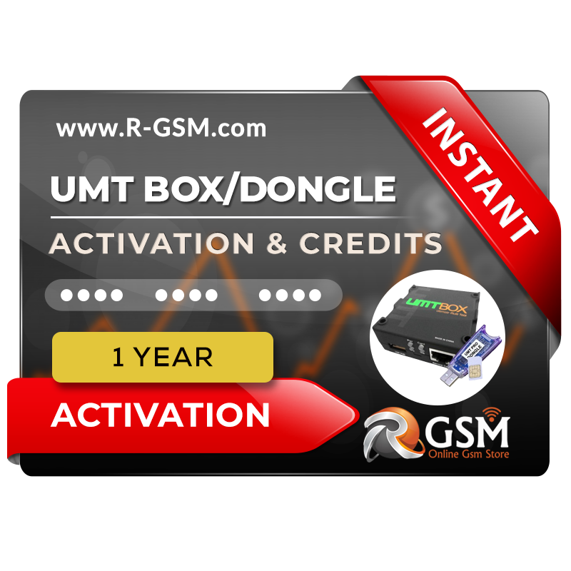 UMT Box/Dongle 1 Year Activation