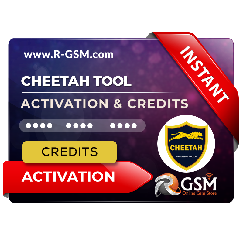 Cheetah Tool Credit Any Quantity