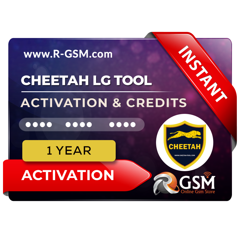 Cheetah LG Tool Activation (12 Months)