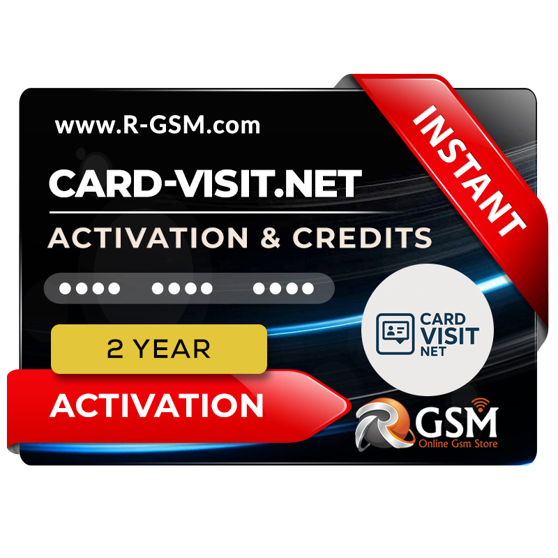 Card-Visit.Net License 2 Year Active/Renew