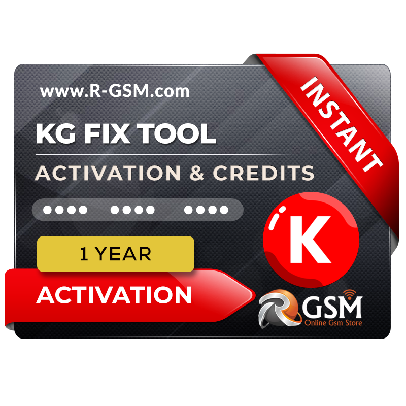 KGFix Tool - 1 Year Activation