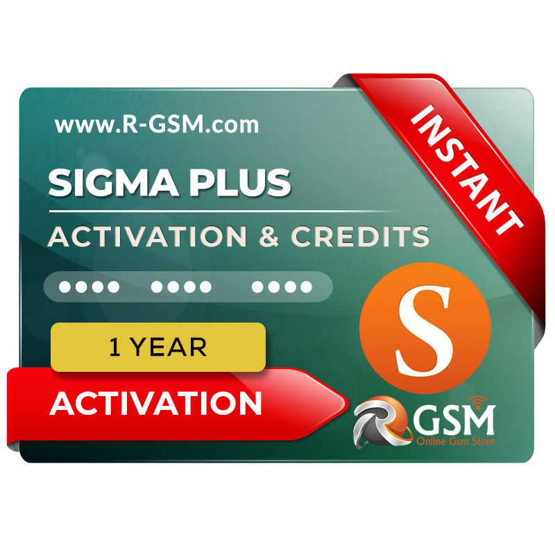 Sigma Plus 1 Year Access Activation