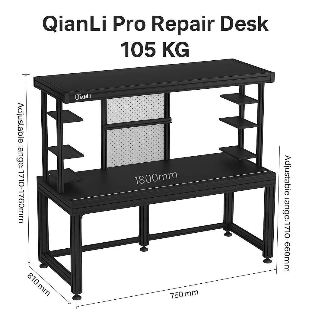 QianLi Pro 1.8m Premium Repair Desk – 105 KG