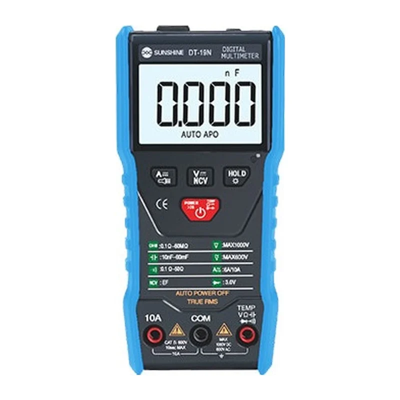 Sunshine DT-19N Mini Smart True RMS Digital Multimeter