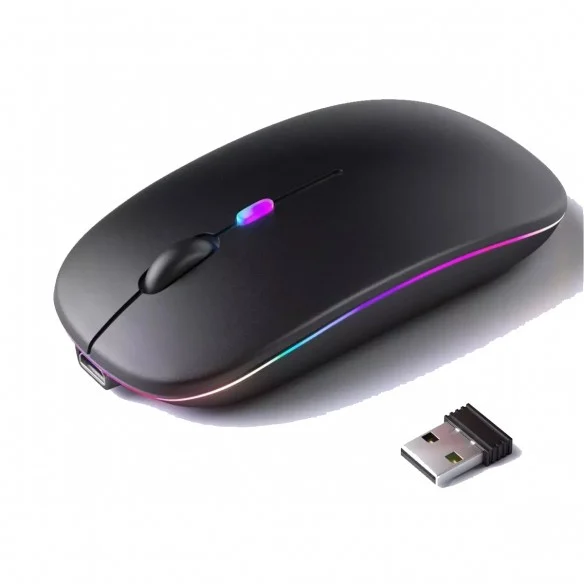 M-CLA100 Rechargeable 2.4Ghz Wireless Ergonomic Slim Mouse Mouse