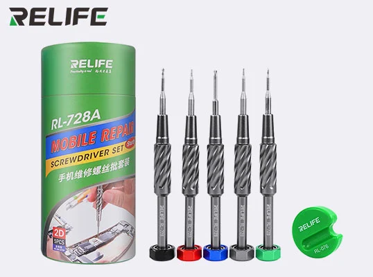 RELIFE RL-728A Mobile Repair Screwdriver 5pcs Set