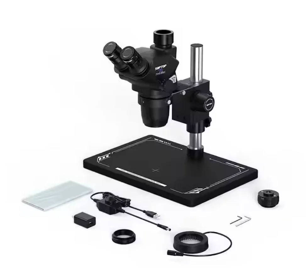 SOPTOP 71 PRO MAX 6.7X-45X Trinocular Microscope