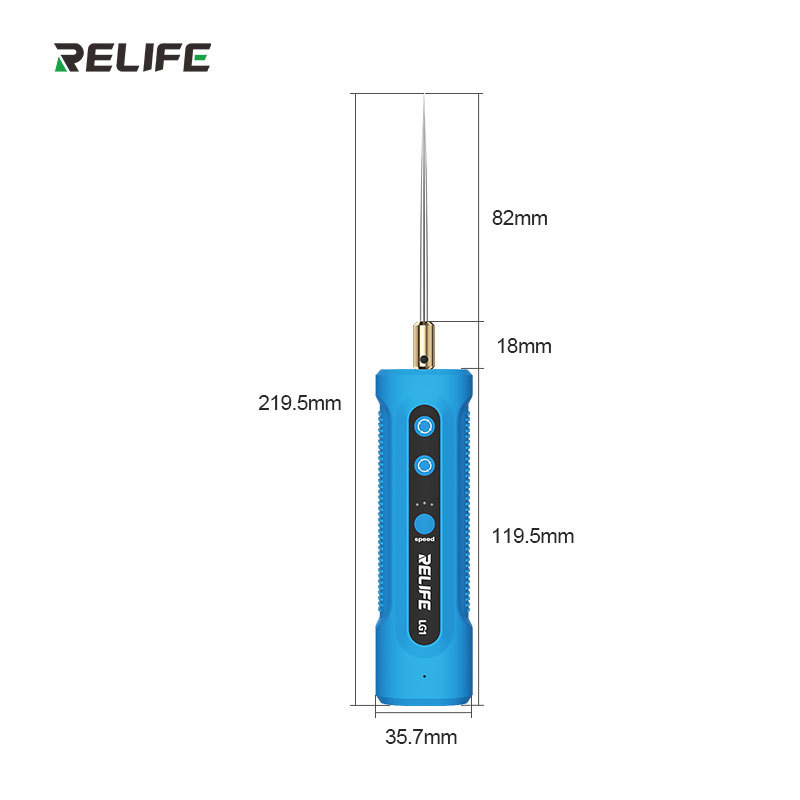RELIFE LG1 Multi-Functional Glue Removal Tool – 3-Speed Adjustable