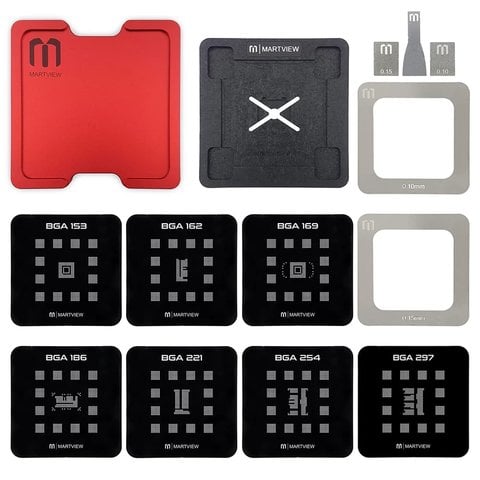MARTVIEW RB-01 Magnetic BGA Reballing Platform with Stencil