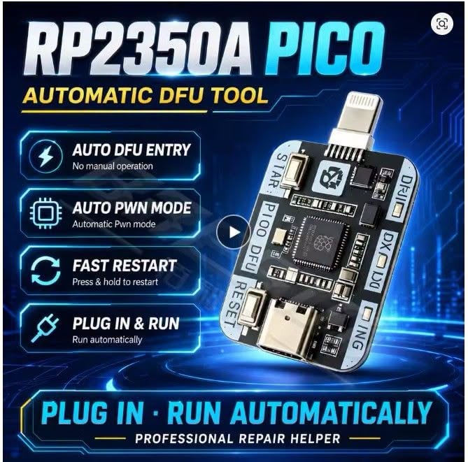 Pico P2 B4 RP2350 Normal mode to pwndfu mode device