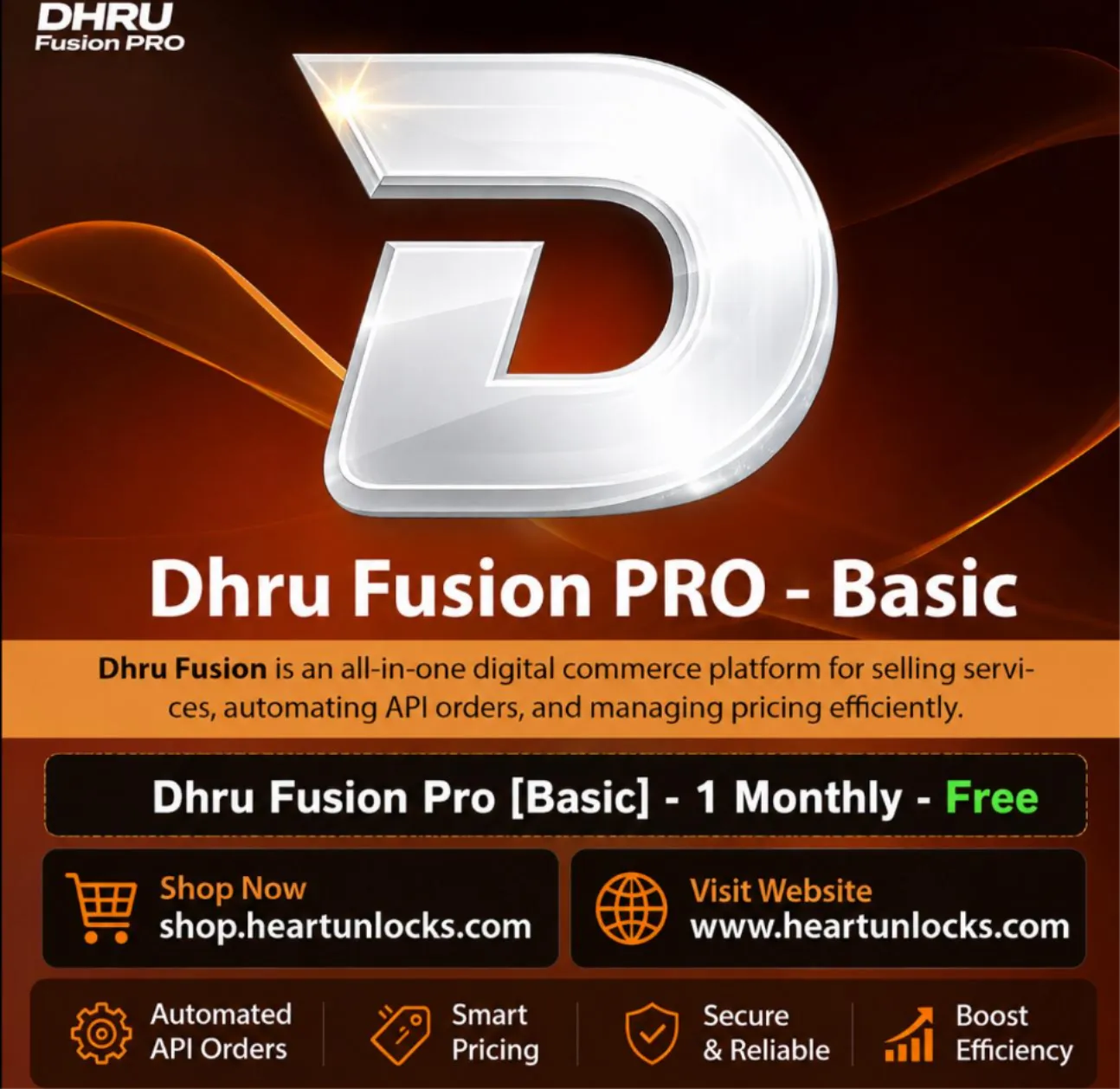 Dhru Fusion Pro [Basic] - 1 Monthly - Free