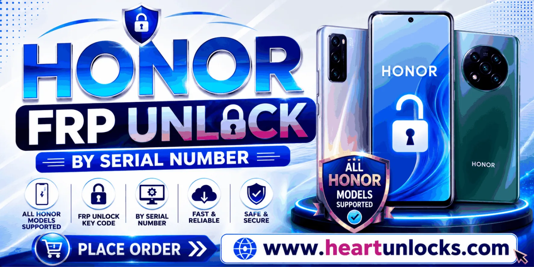 Honor and Huawei FRP Key Not work Need verify