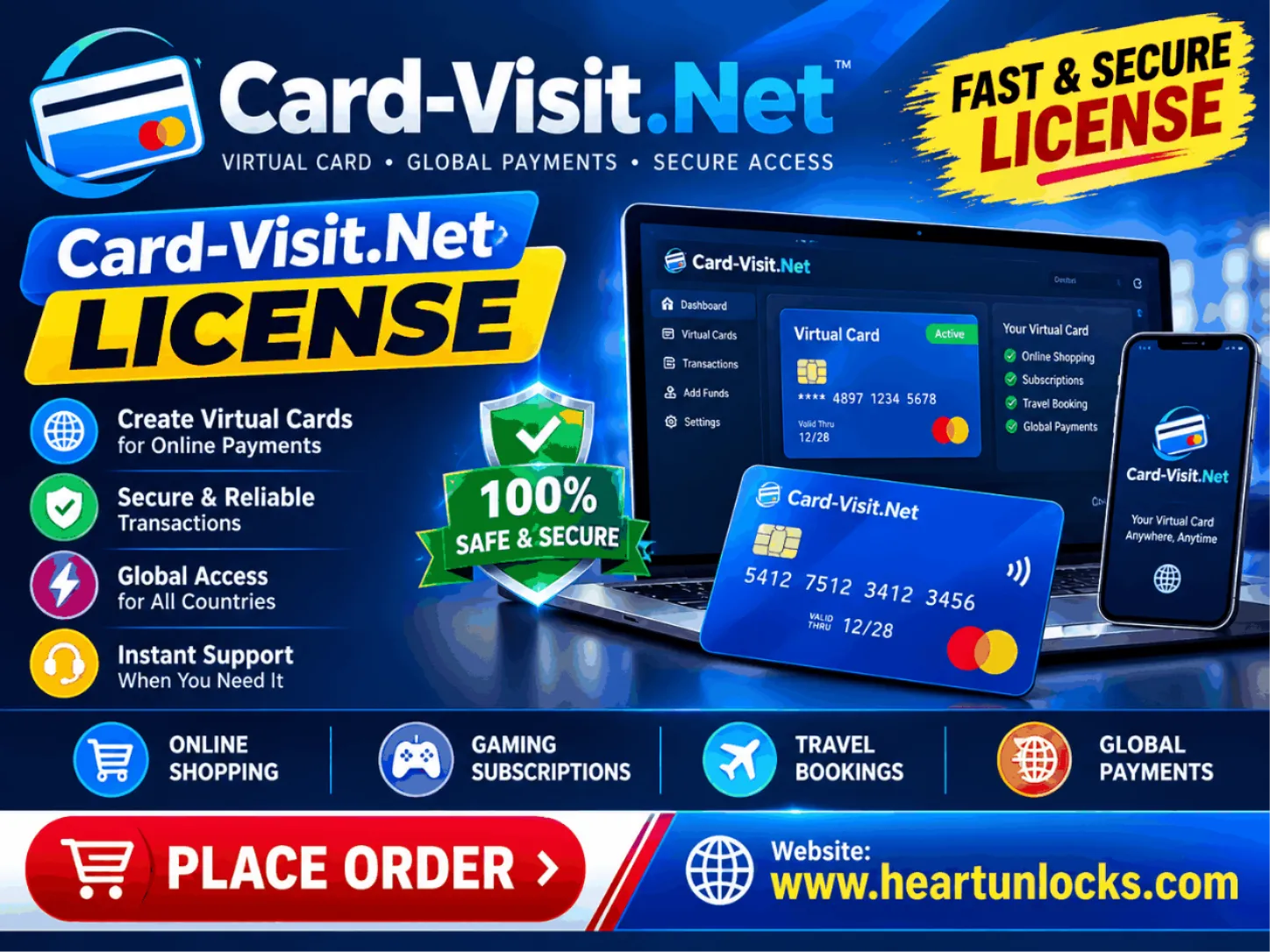 Card-Visit.Net License 2 Year Active/Renew