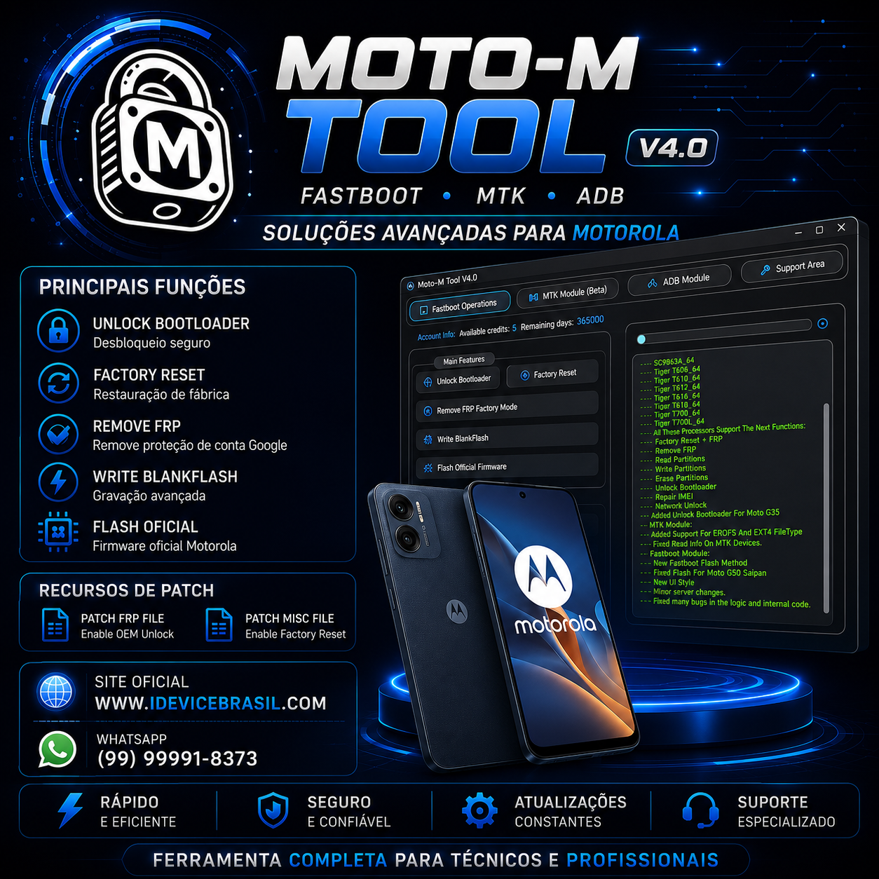 ✅️ Moto M Tool 1 Year Activation Renew