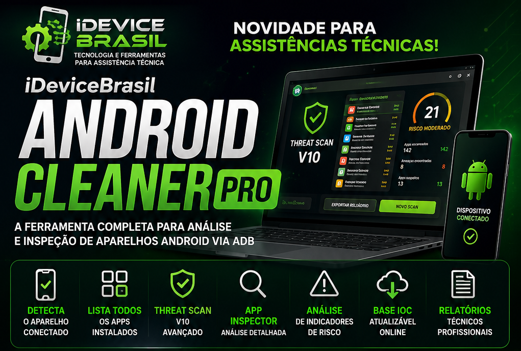 ✅ iDeviceBrasil Android Cleaner Pro 6 meses