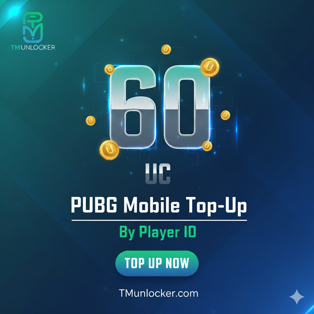 PUBG Mobile 60 UC Top-Up By Player ID