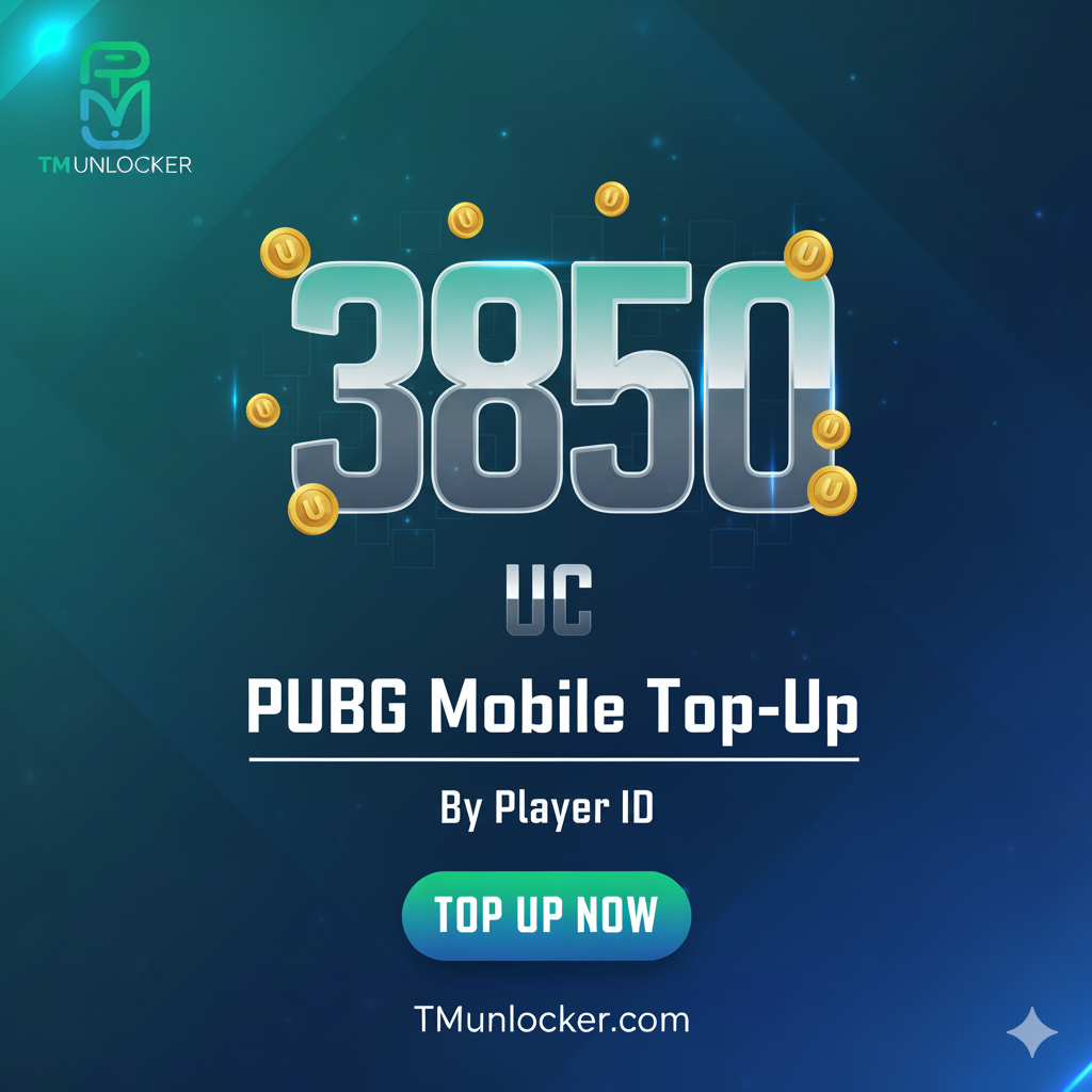 PUBG Mobile 3850 UC Top-Up By Player ID