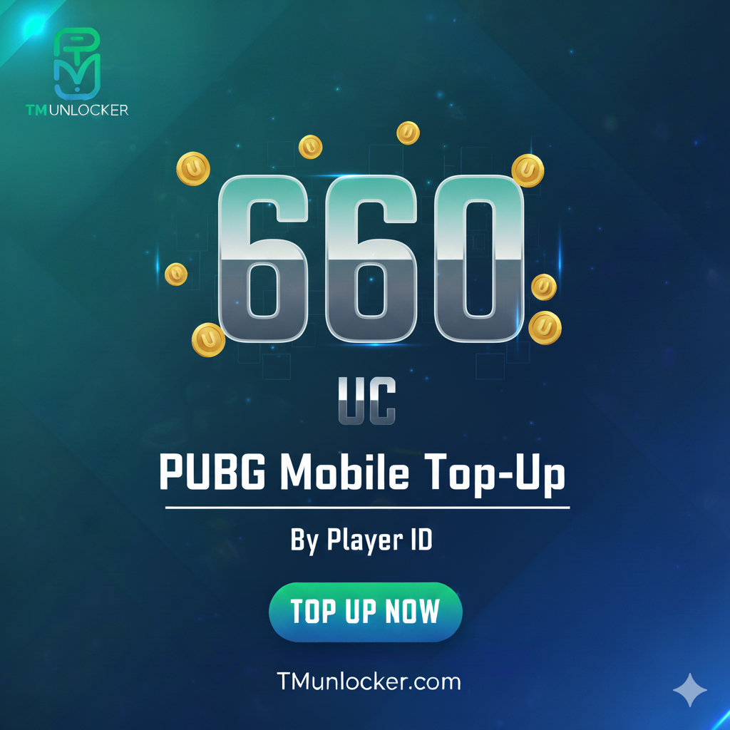 PUBG Mobile 660 UC Top-Up By Player ID