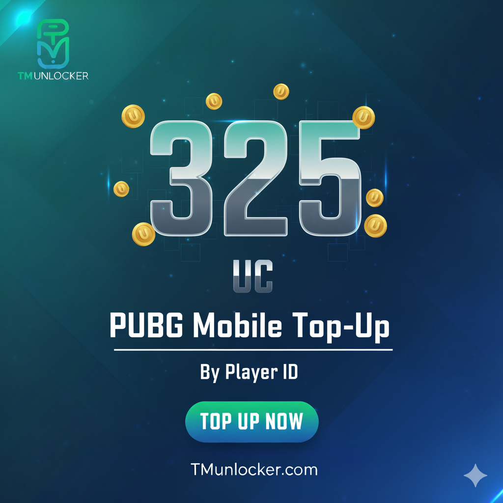 PUBG Mobile 325 UC Top-Up By Player ID